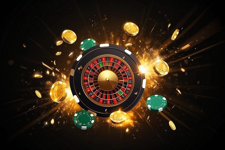 Live casino dealer table with multiple camera angles and chat interface